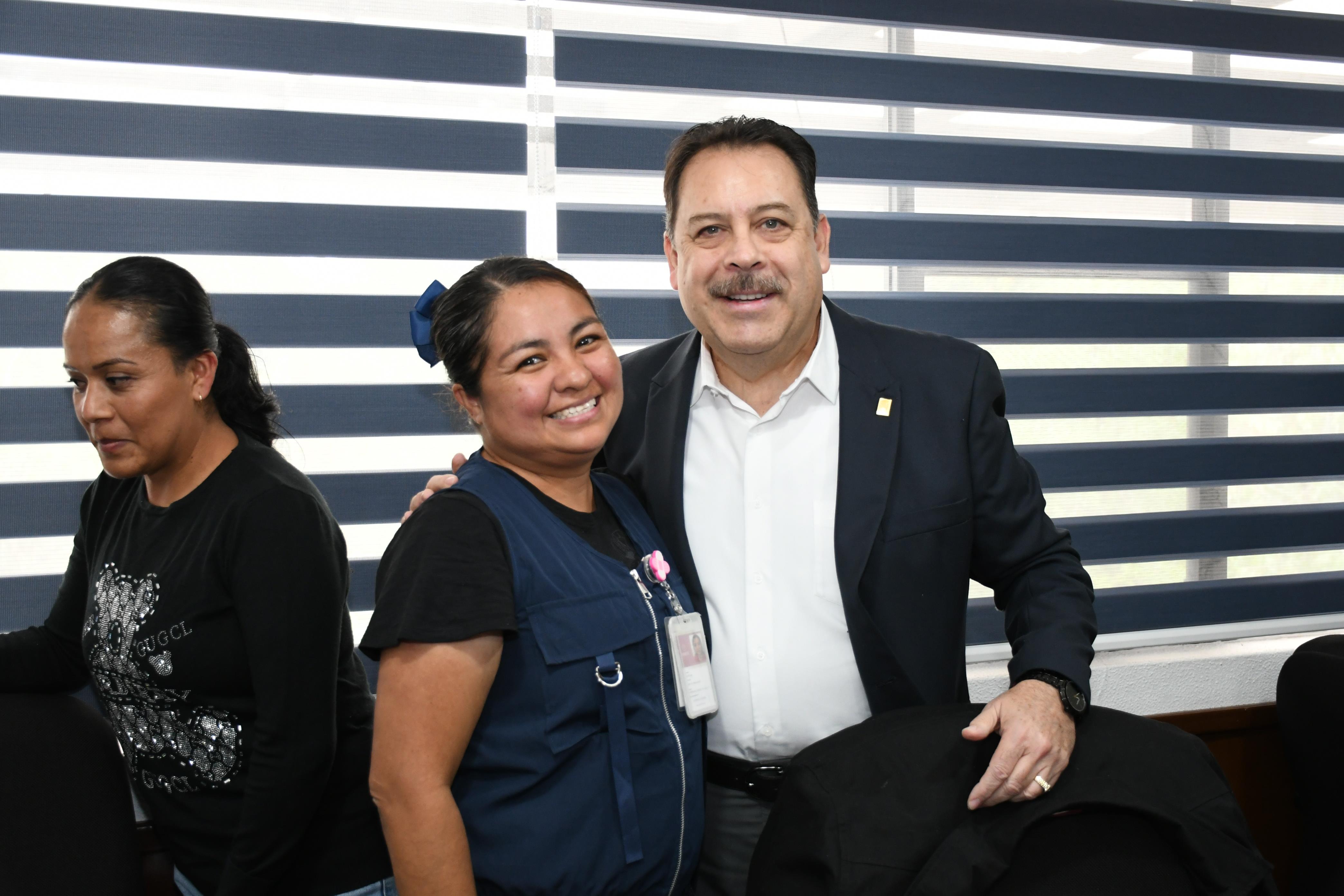 Visita compañeros de la Sección XXIX, San Luis Potosí